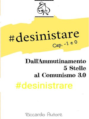 cover image of #desinistrare